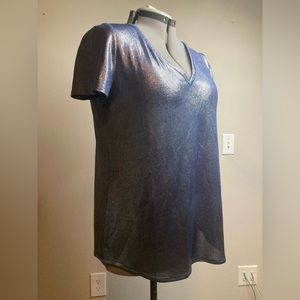 Blue, XL White House Black Market shirt